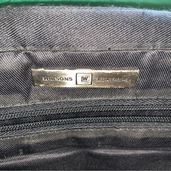 Wilsons Leather Crocodile Print Stamped Crossbody - Picture 3 of 8